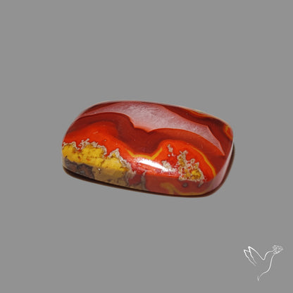 Moroccan Seam Agate Cabochon