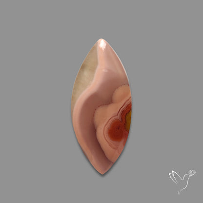 Moroccan Seam Agate Cabochon