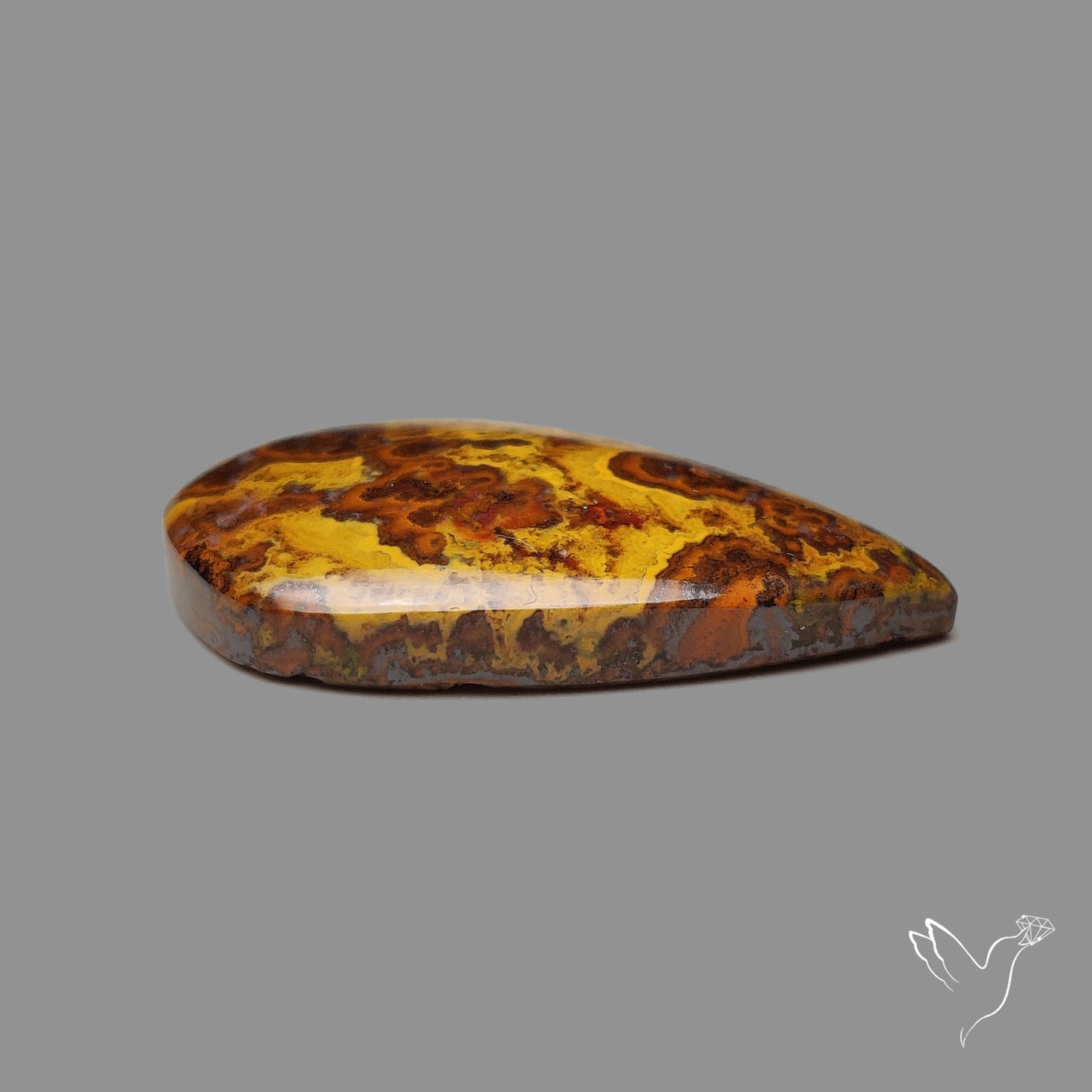 Moroccan Seam Agate Cabochon