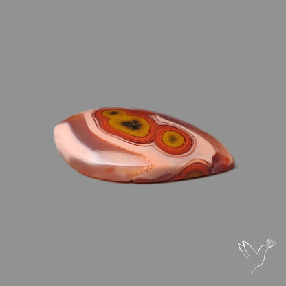 Moroccan Seam Agate Cabochon