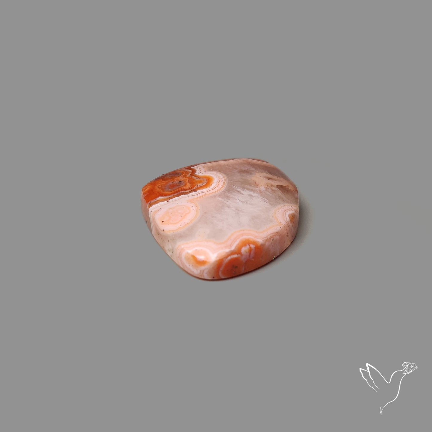 Moroccan Seam Agate Cabochon