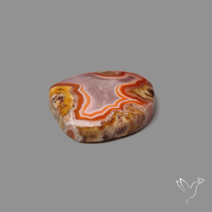 Moroccan Seam Agate Cabochon