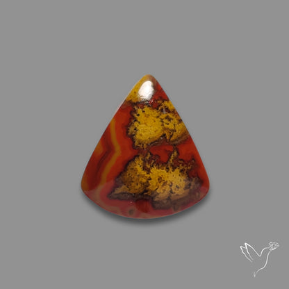 Moroccan Seam Agate Cabochon