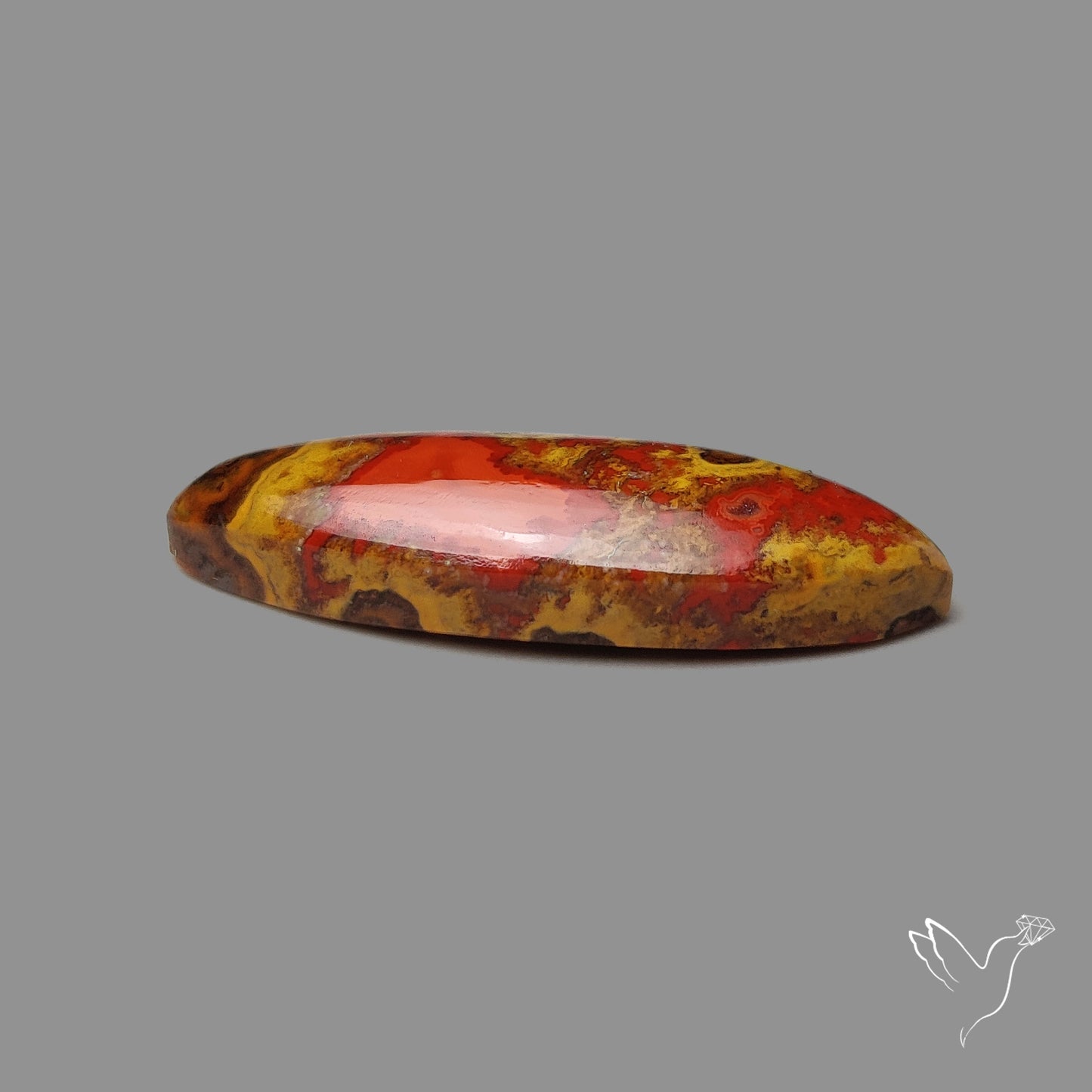 Moroccan Seam Agate Cabochon