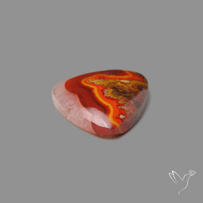 Moroccan Seam Agate Cabochon