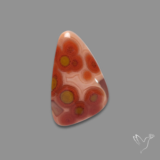 Moroccan Seam Agate Cabochon