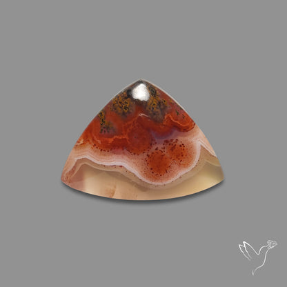 Moroccan Seam Agate Cabochon