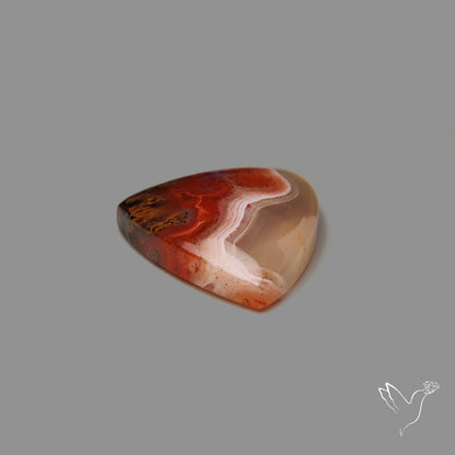 Moroccan Seam Agate Cabochon