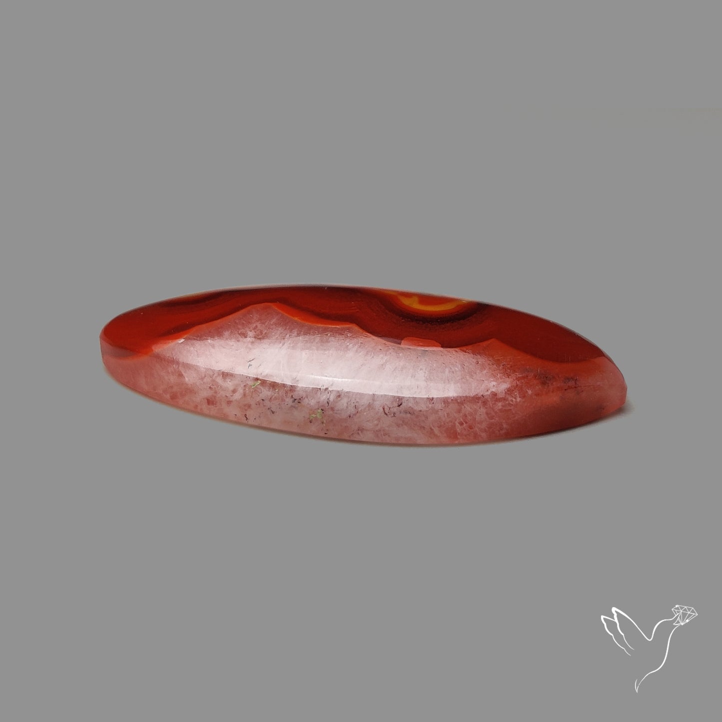 Moroccan Seam Agate Cabochon