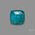 Apatite Doublet with Natural Clear Quartz Rose Cut