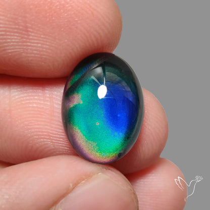 Mood Stone Cabochon Color Change Treated