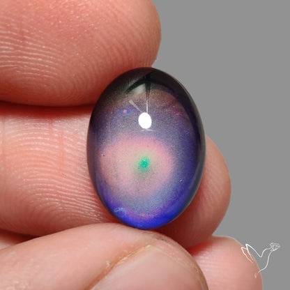 Mood Stone Cabochon Color Change Treated