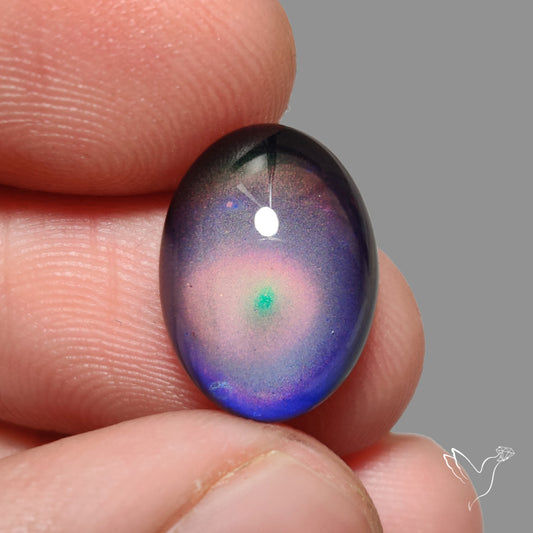 Mood Stone Cabochon Color Change Treated