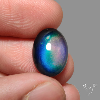 Mood Stone Cabochon Color Change Treated
