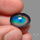 Mood Stone Cabochon Color Change Treated