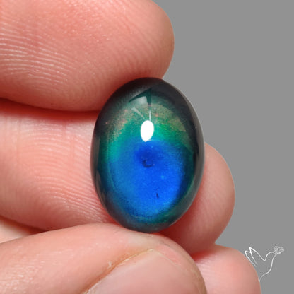 Mood Stone Cabochon Color Change Treated