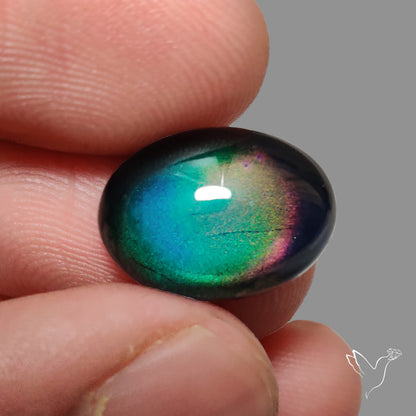 Mood Stone Cabochon Color Change Treated