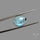 Rare London Blue Topaz Cabochon with Natural Rainbow Inclusion