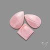Peruvian Pink Opal Cabochons Lot