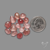 Rose Cut Tanzurine Lot