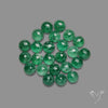 Rose Cut Green Tanzurine Rounds Lot