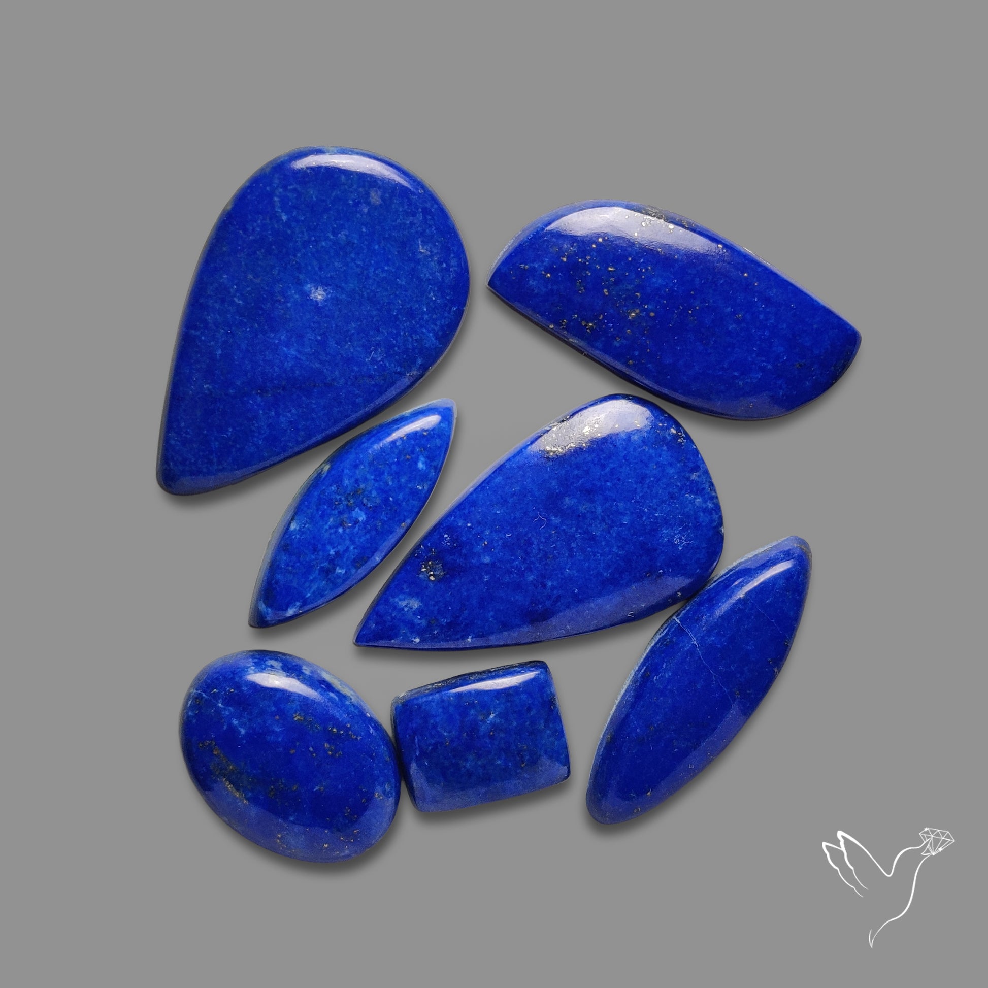 Lapis Lazuli Cabochons Lot