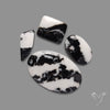 White Buffalo Turquoise Cabochons Lot