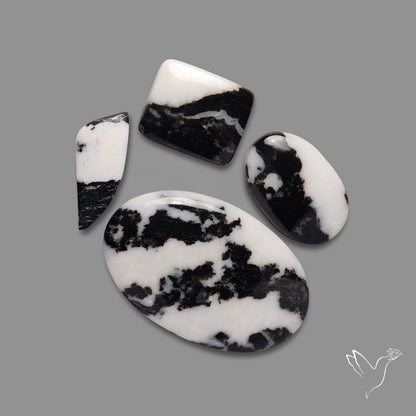 White Buffalo Turquoise Cabochons Lot