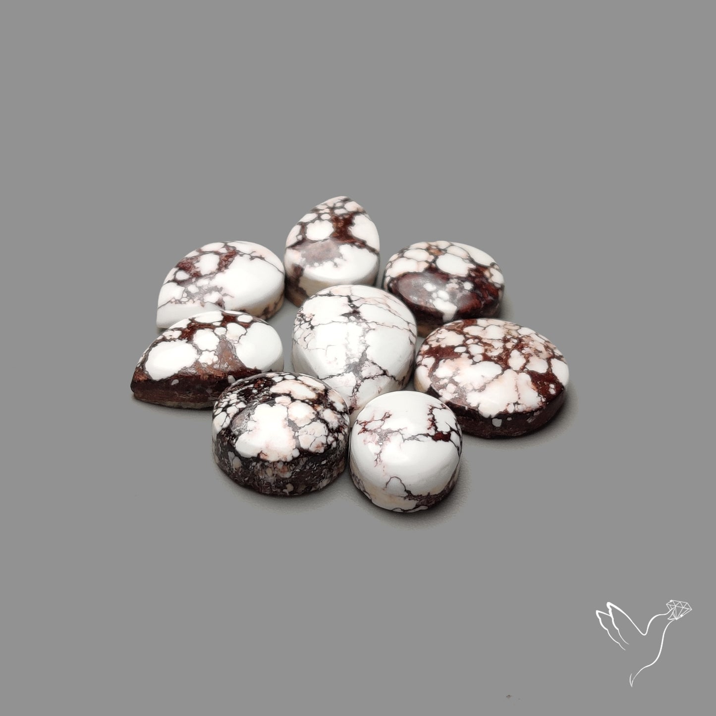 Wild Horse Jasper Cabochons Lot