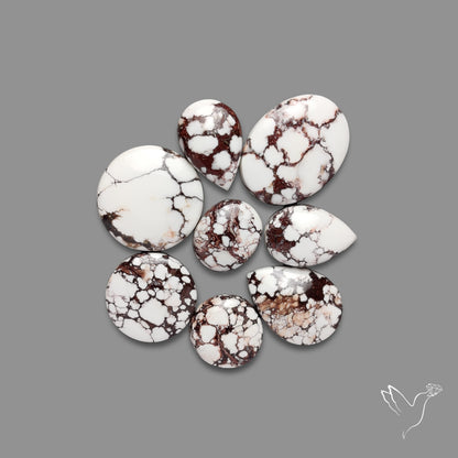 Wild Horse Jasper Cabochons Lot