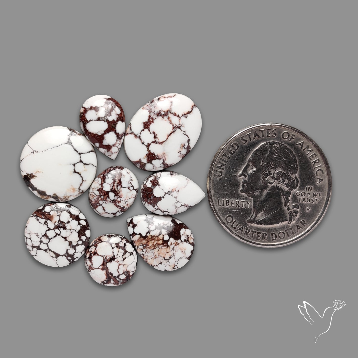 Wild Horse Jasper Cabochons Lot