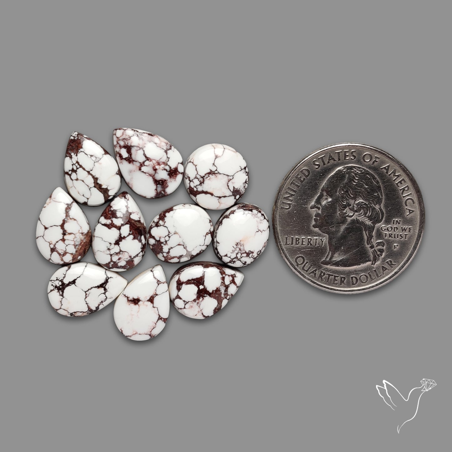 Wild Horse Jasper Cabochons Lot