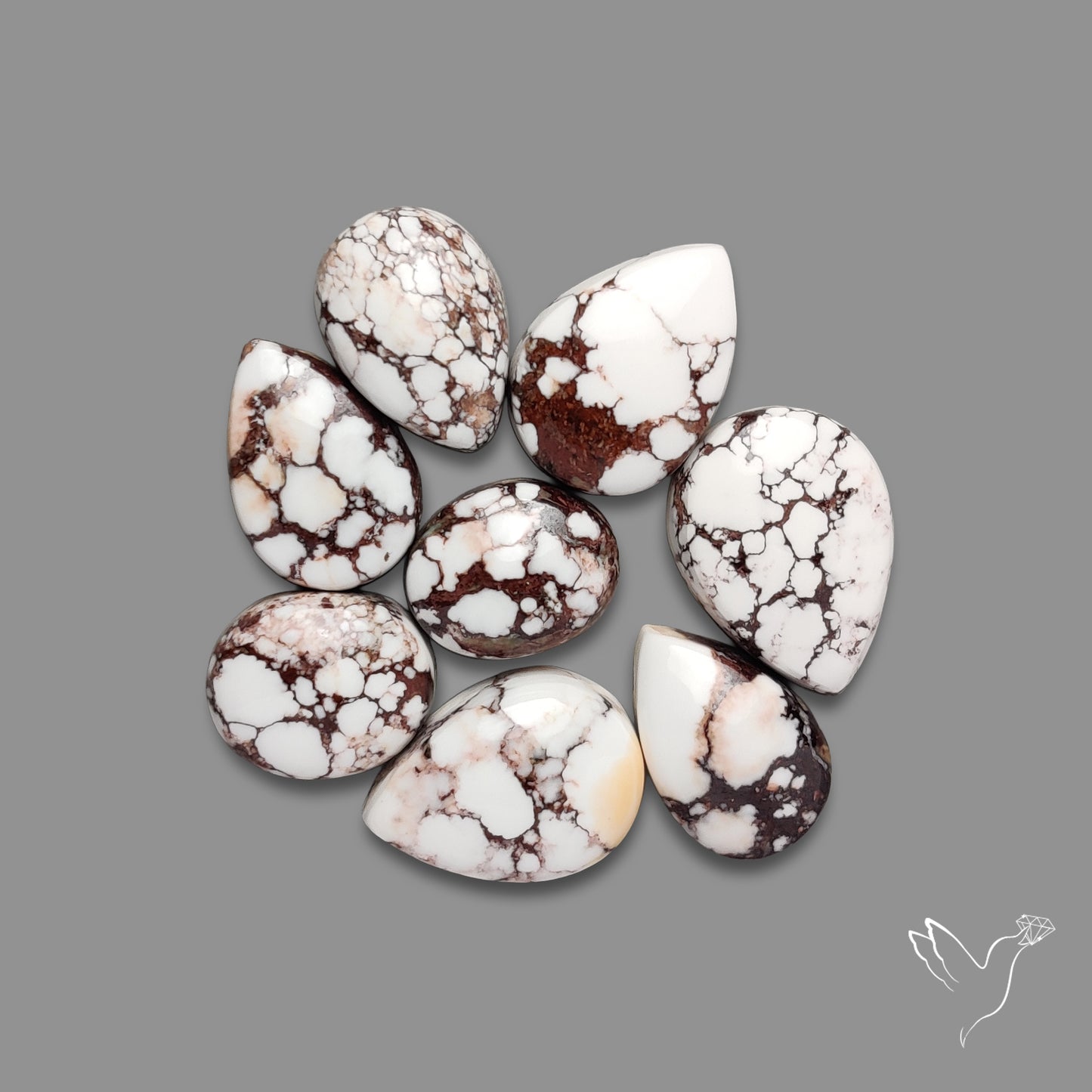 Wild Horse Jasper Cabochons Lot