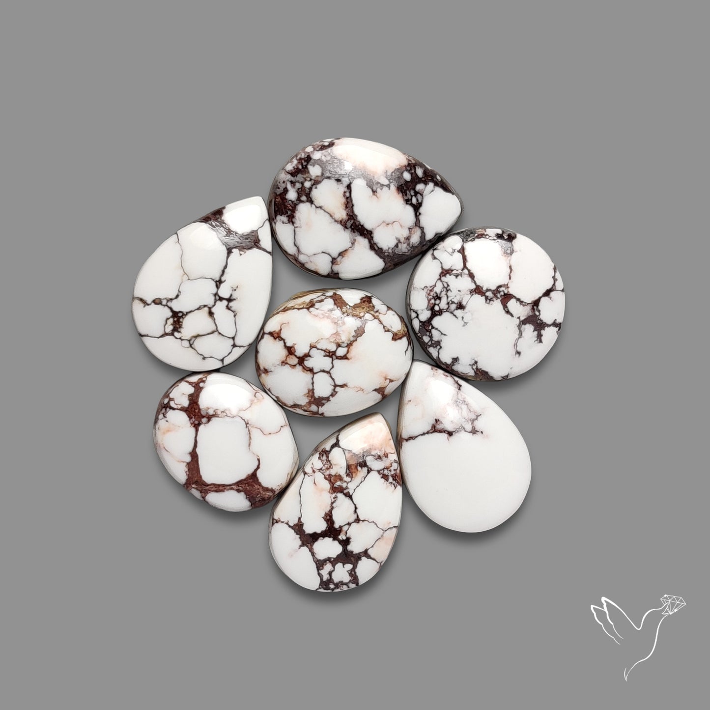 Wild Horse Jasper Cabochons Lot