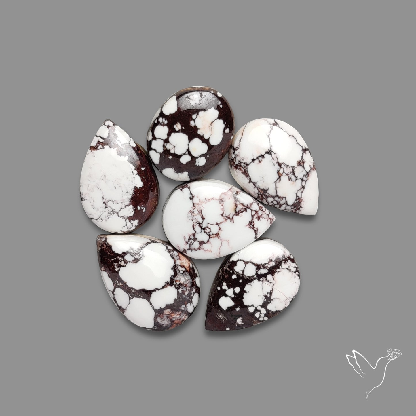 Wild Horse Jasper Cabochons Lot