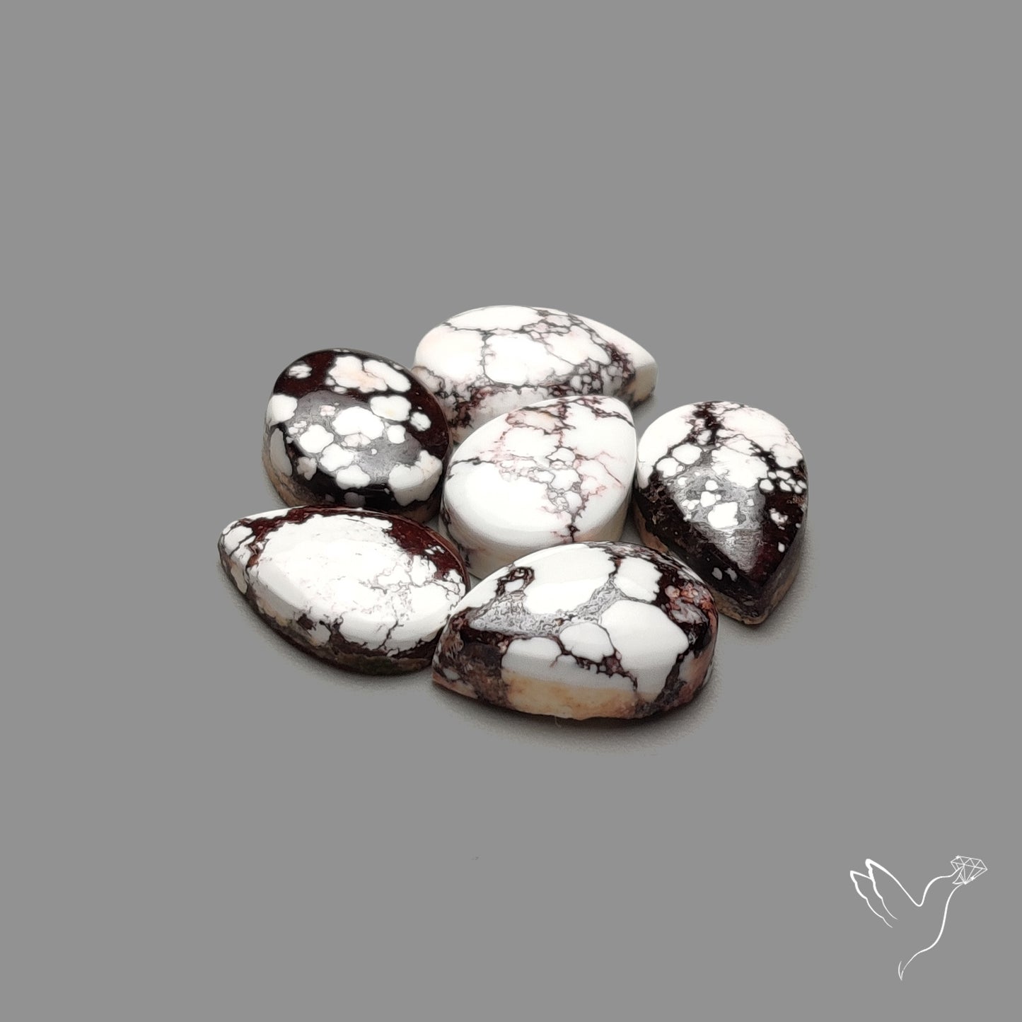 Wild Horse Jasper Cabochons Lot
