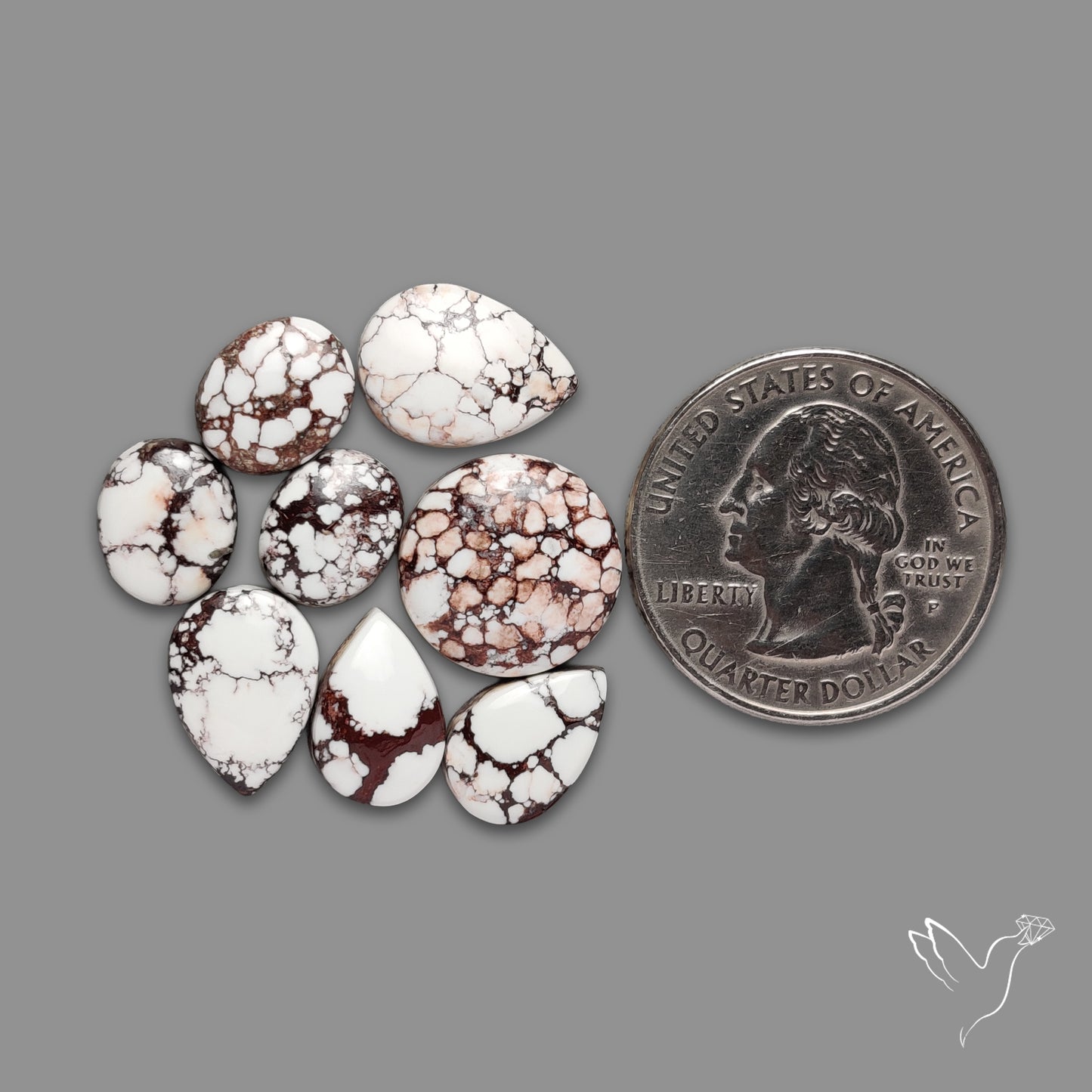 Wild Horse Jasper Cabochons Lot