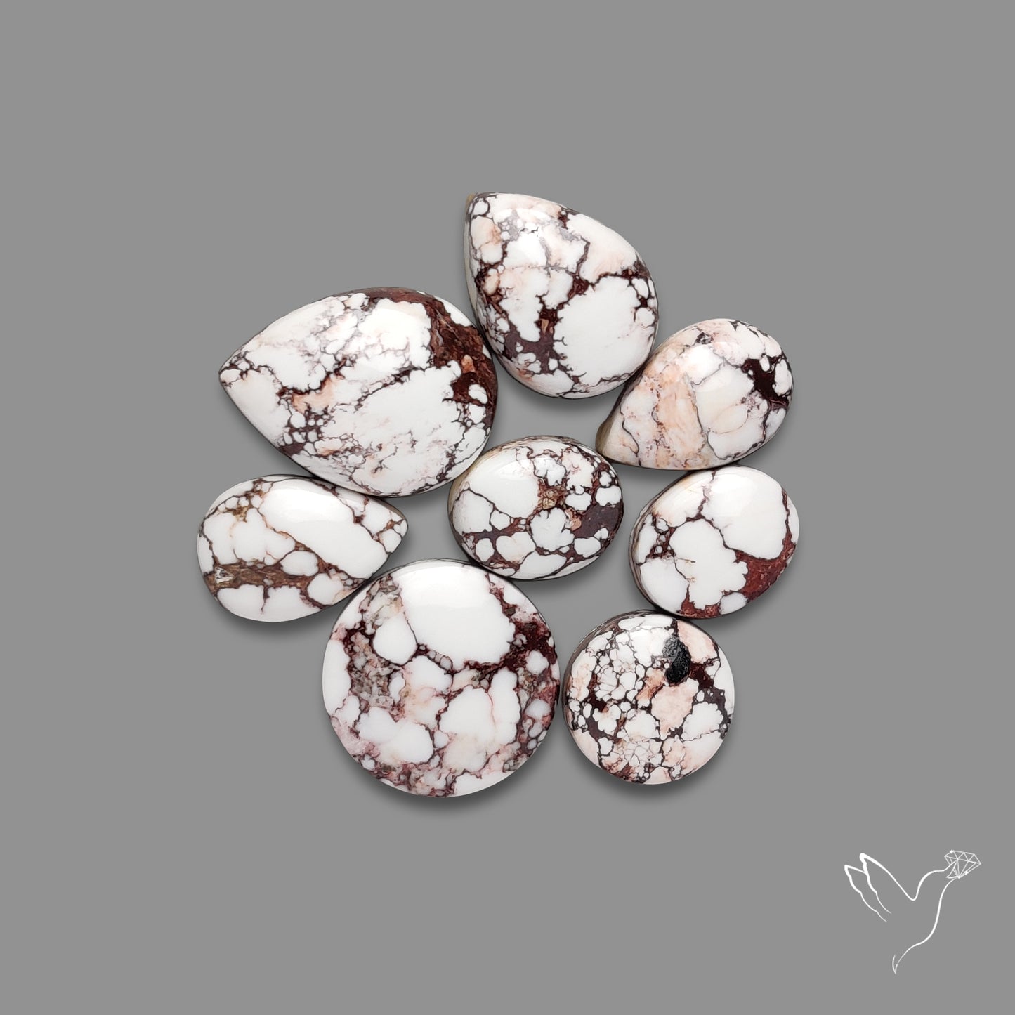 Wild Horse Jasper Cabochons Lot