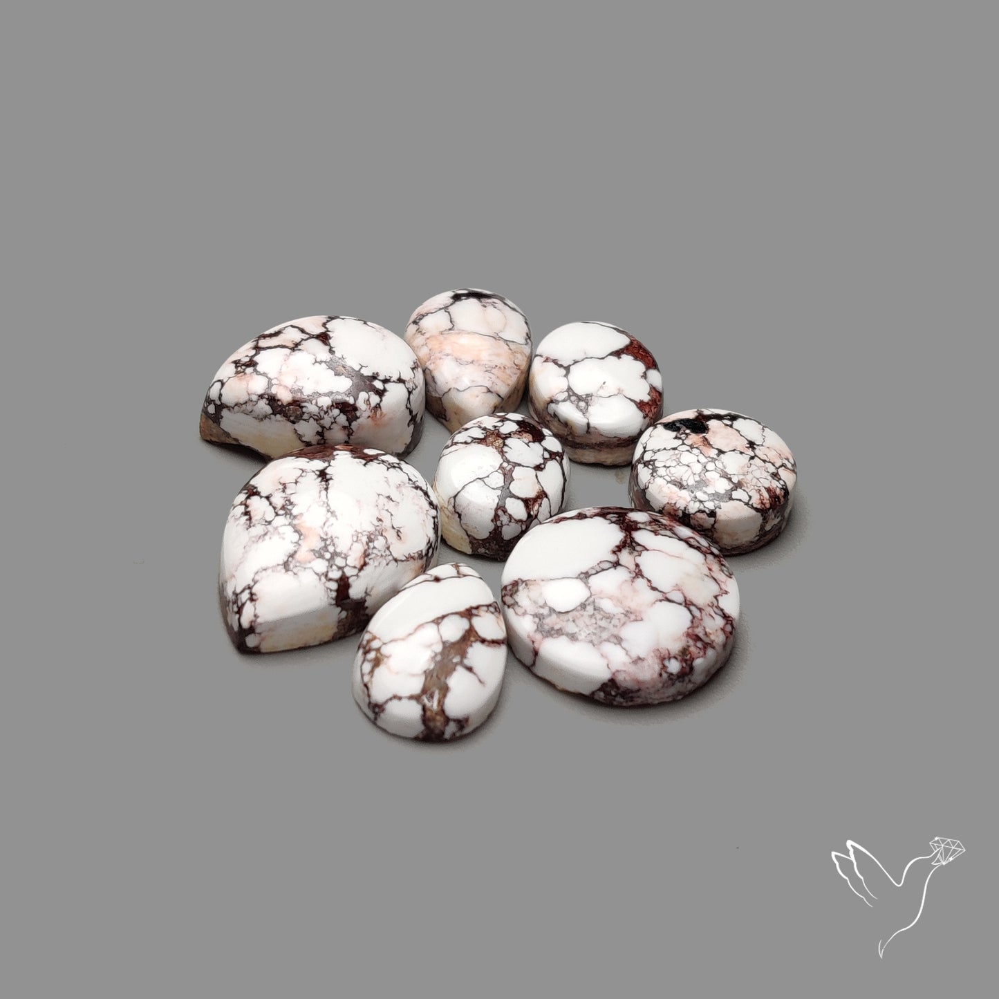 Wild Horse Jasper Cabochons Lot
