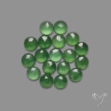 Rose Cut Gemmy Serpentine Rounds Lot