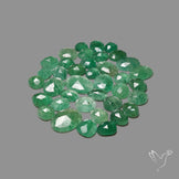 Rose Cut Green Tanzurine Lot
