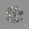 Rose Cut Moss Agate Lot