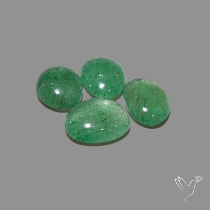 Green Tanzurine Cabochons Lot