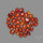 Rose Cut Hessonite Garnet Lot