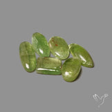 Mint Green Kyanite Cabochons Lot