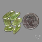 Mint Green Kyanite Cabochons Lot