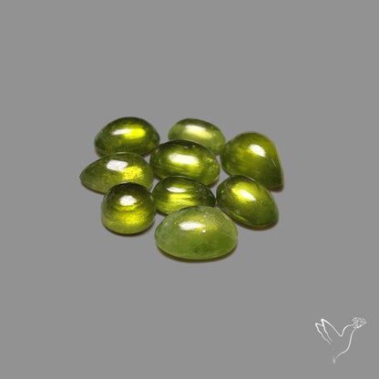 Peridot Cabochons Lot