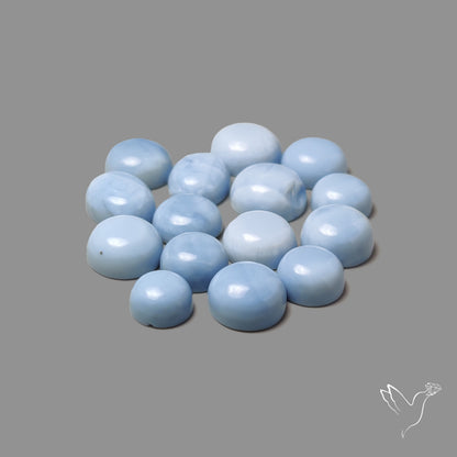 Owyhee Blue Opal Rounds Lot