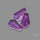 Step Cut Amethyst Coffins Lot