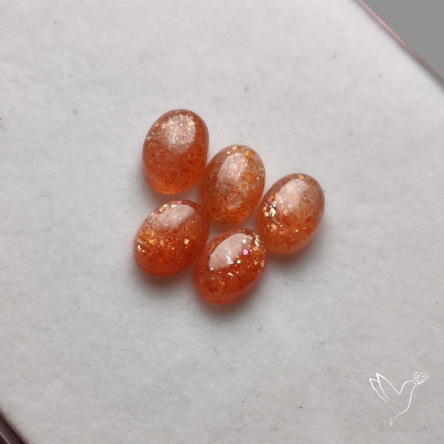 Sunstone Cabochons Lot